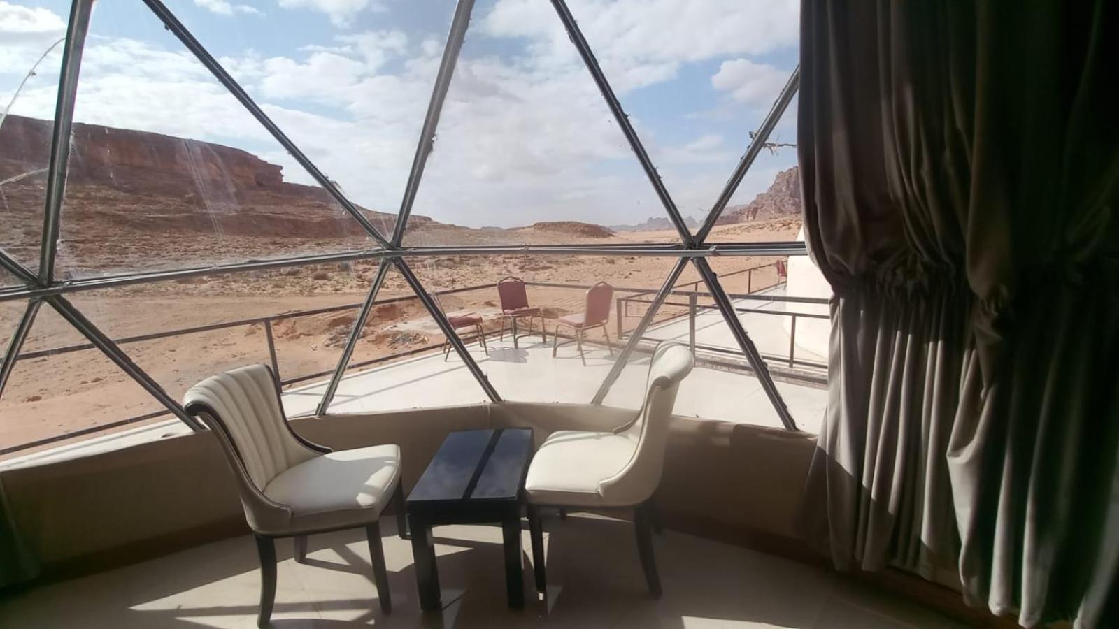 Hotel Al Raha Luxury Camp Wadi Rum Exterior foto