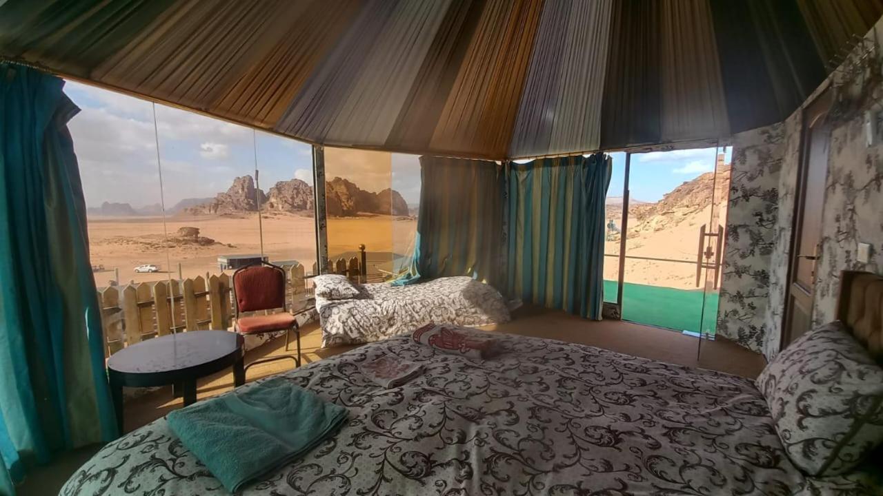 Hotel Al Raha Luxury Camp Wadi Rum Exterior foto