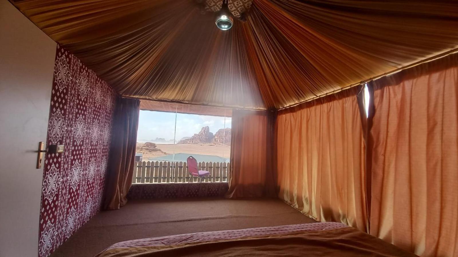 Hotel Al Raha Luxury Camp Wadi Rum Exterior foto
