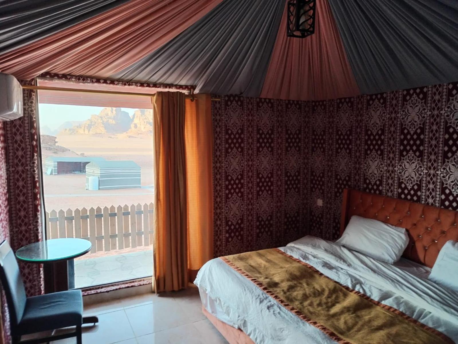 Hotel Al Raha Luxury Camp Wadi Rum Exterior foto