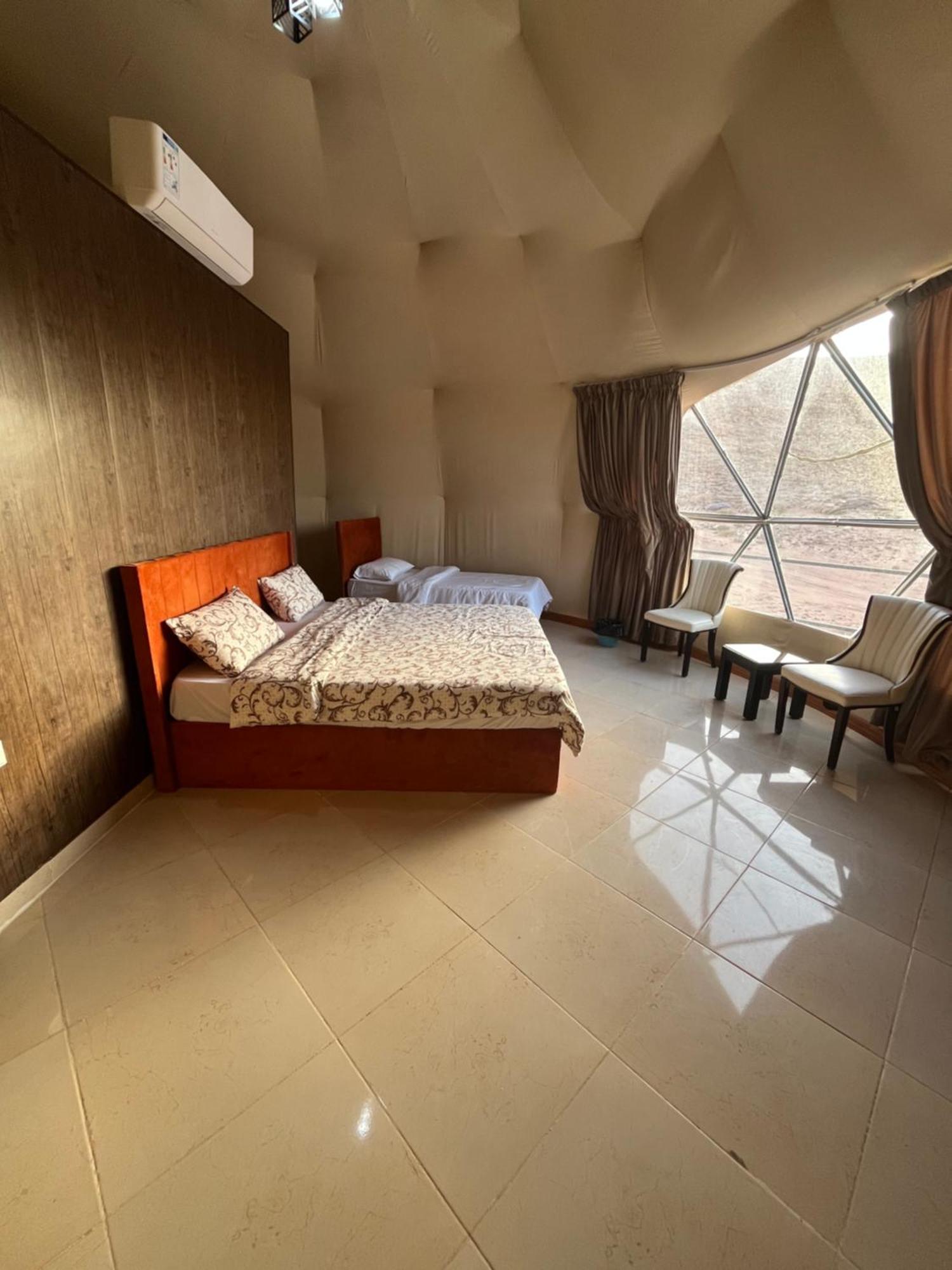 Hotel Al Raha Luxury Camp Wadi Rum Exterior foto