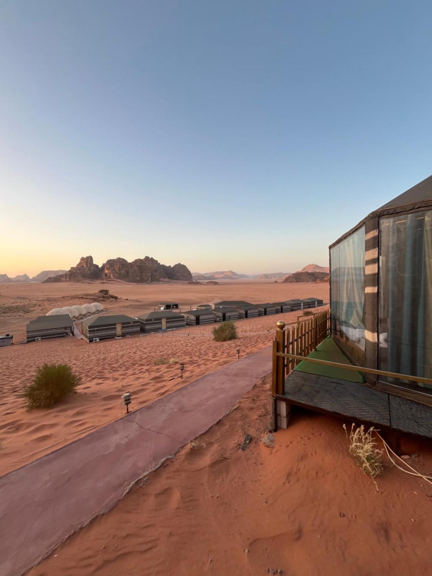 Hotel Al Raha Luxury Camp Wadi Rum Exterior foto